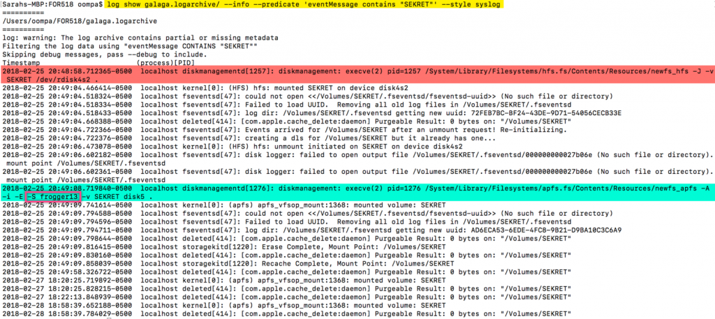 УЯЗВИМОСТЬ В MACOS HIGH SIERRA ПОЗВОЛЯЕТ ПОЛУЧАТЬ ПАРОЛИ ОТ ДИСКОВ APFS