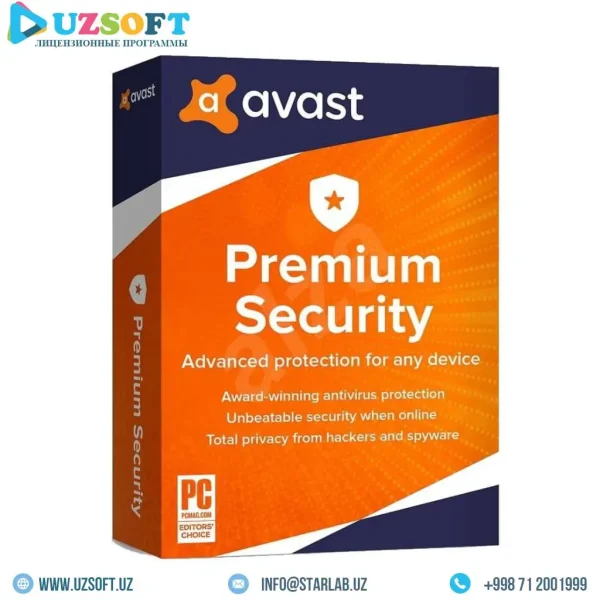Avast Premium Security for Windows 1 PC, 1 Year Avast Premium Security for Windows 1 PC, 1 Year