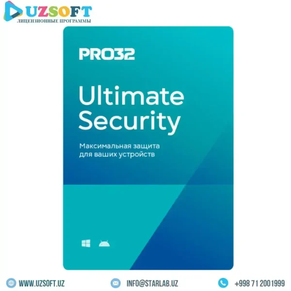PRO32 Ultimate Security лицензия на 1 год на 3 устройства