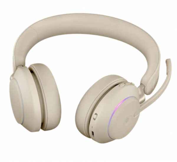 Jabra Evolve2 65, Link380a MS Stereo Beige [26599-999-998] купить на узсофт.уз