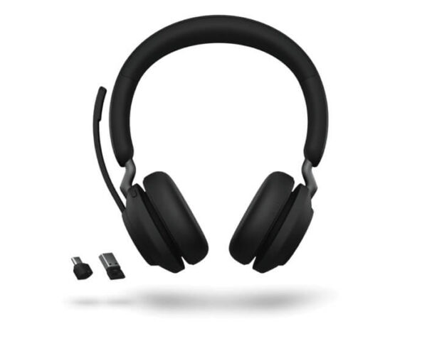 Jabra Evolve2 65, Link380a MS Stereo Black (26599-999-999/UZ) купить в Ташкенте на узсофт.уз