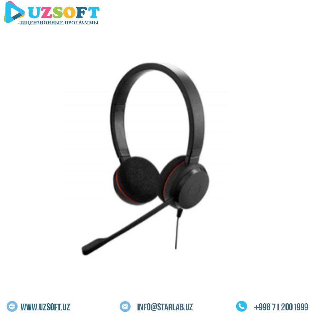 Jabra EVOLVE 20 Stereo MS, USB-C