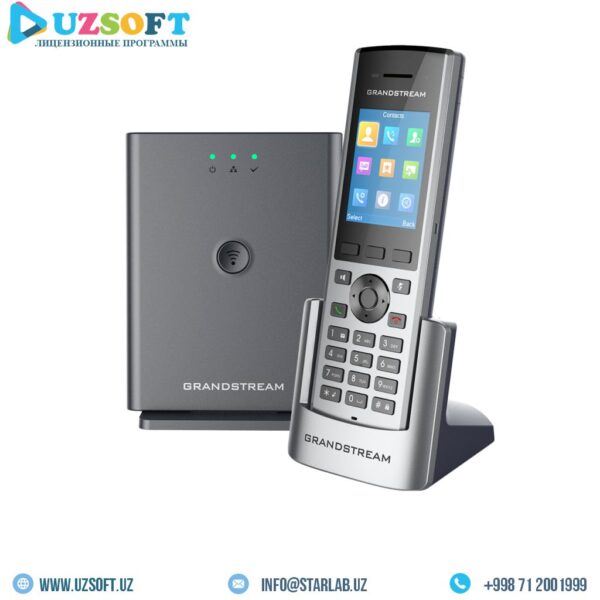 Резервная_копия_Uzsoft product card (2) Grandstream DP752, Wireless DECT Base Statiom, 10 SIP accounts per BS, 5 DECT phones per BS, including charger, PoE