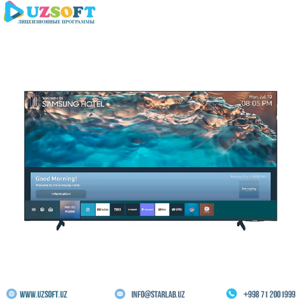 Samsung Hotel TV LED Crystal UHD 4K HG55 Samsung Hotel TV LED Crystal UHD 4K HG55